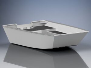 9 FOOT (2,95M) ALUMINUM FLAT BOTTOM BOAT PLANS