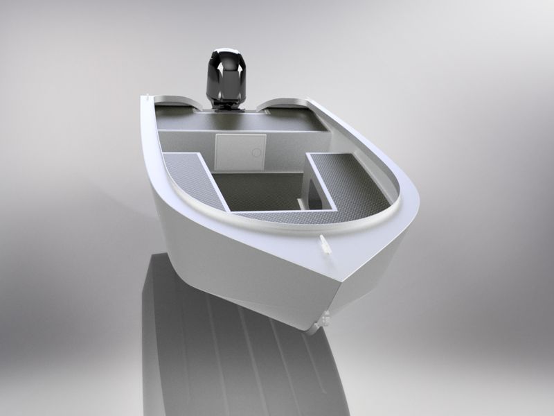 11 FOOT (3.45m) ALUMINUM UTILITY SKIFF PLANS