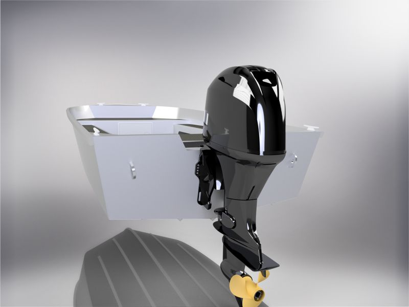 11 FOOT (3.45m) ALUMINUM UTILITY SKIFF PLANS - OPEN VERSION