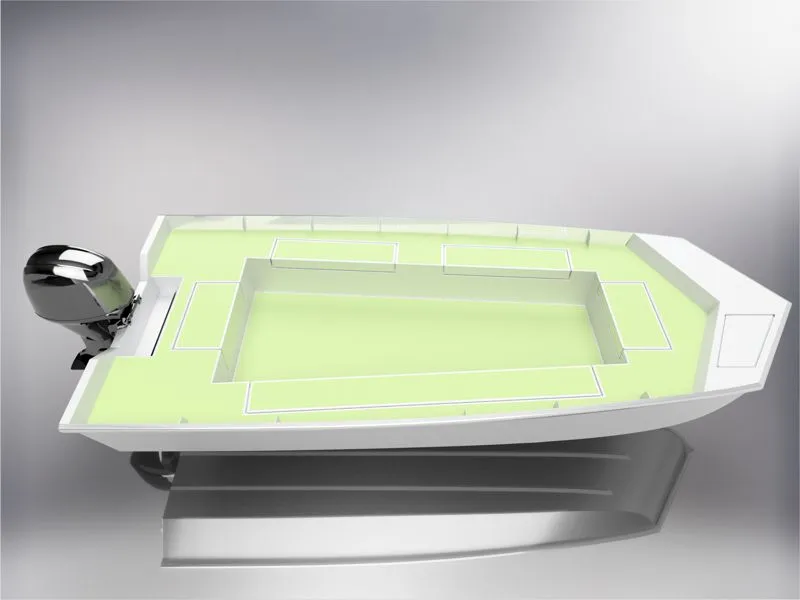 17 Foot (5.2m) Aluminum Jon Boat Plans