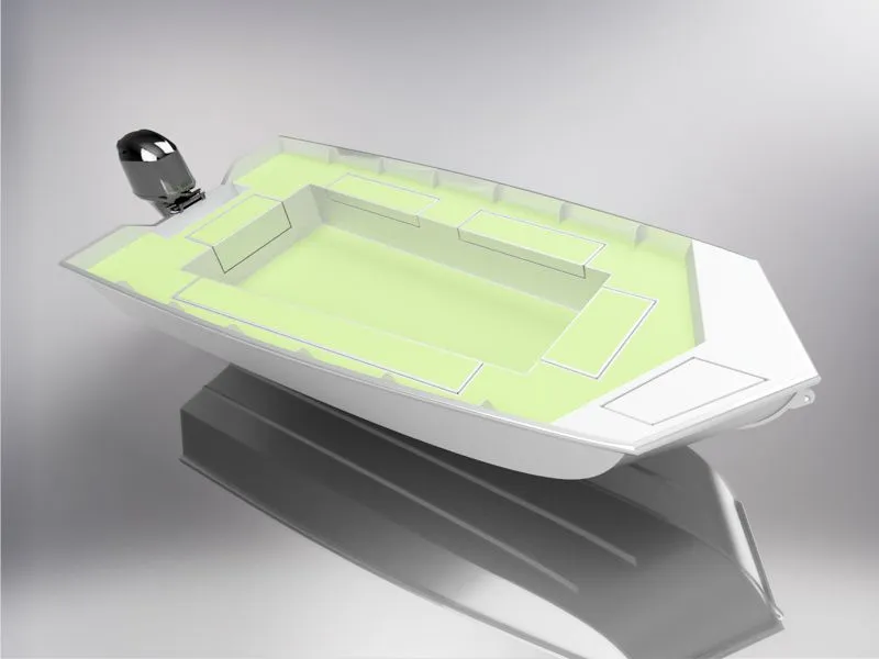 17 Foot (5.2m) Aluminum Jon Boat Plans