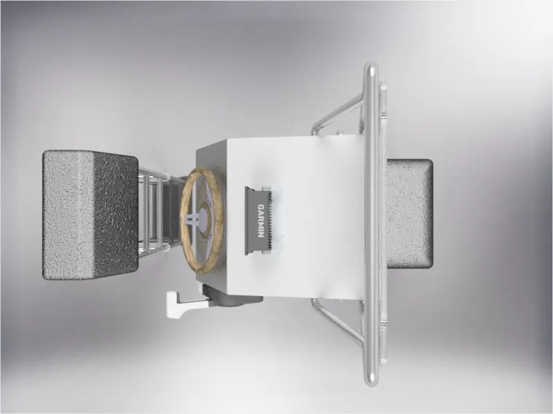 Medium Aluminum Center Console Plans with front seat