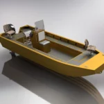 2070 Aluminum Jon Boat Plans with Console