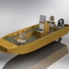 2070 Aluminum Jon Boat Plans with Console